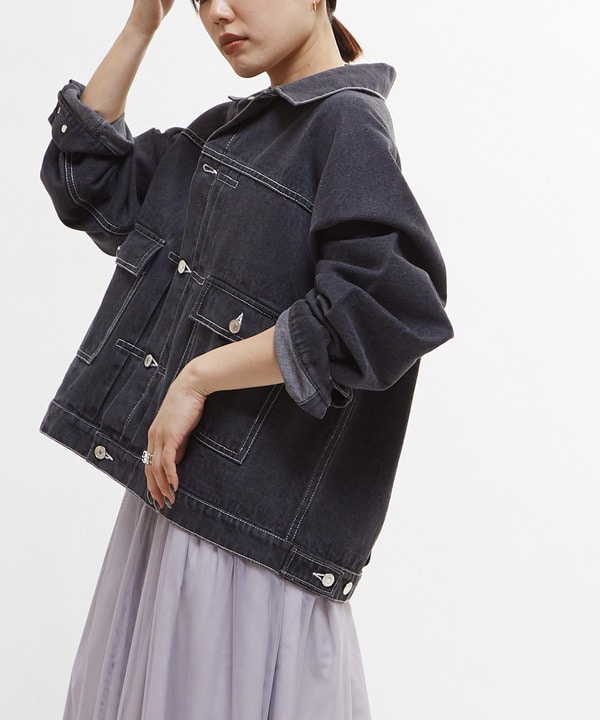 【WEB LIMITED】LIGHT DENIM SHIRT JACKET 詳細画像 15