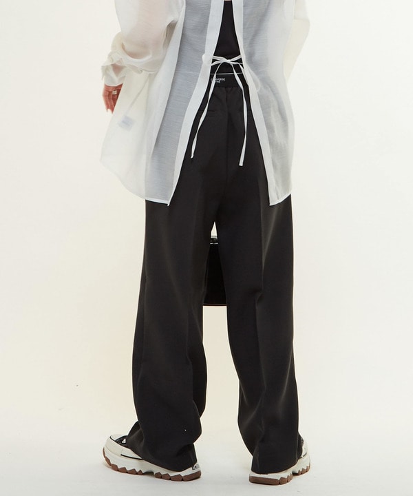 WAIST LOGO SLACKS PANTS 詳細画像 4