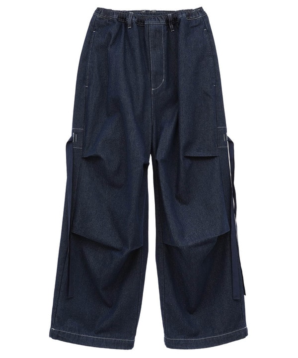 DENIM WIDE CARGO PANTS 詳細画像 17