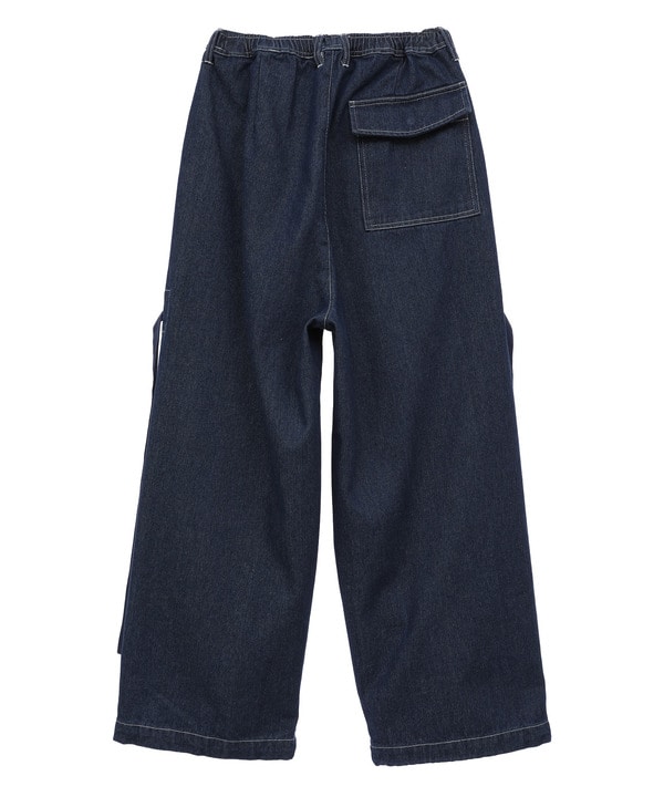 DENIM WIDE CARGO PANTS 詳細画像 8