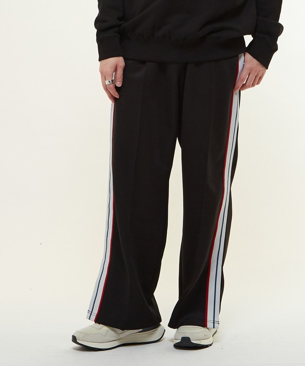 SIDE LINE LOOSE TRACK PANTS 詳細画像 ブラック 1