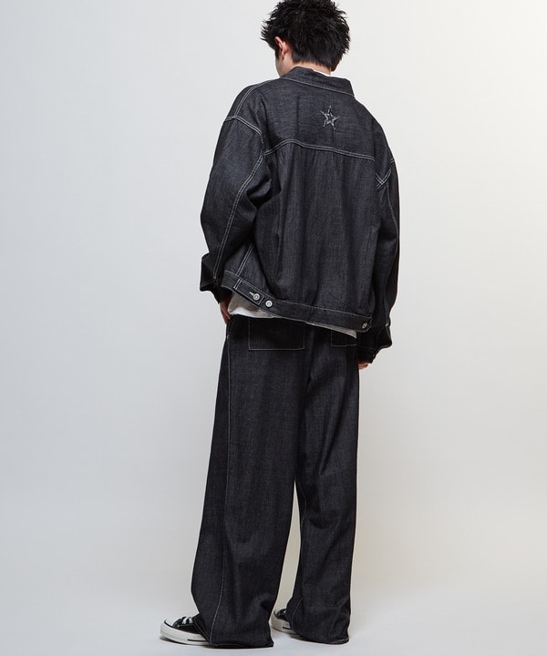 【WEB LIMITED】LIGHT DENIM WIDE PANTS 詳細画像 15