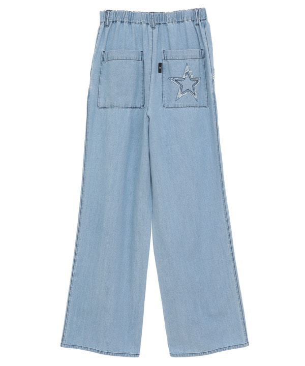 【WEB LIMITED】LIGHT DENIM WIDE PANTS 詳細画像 21