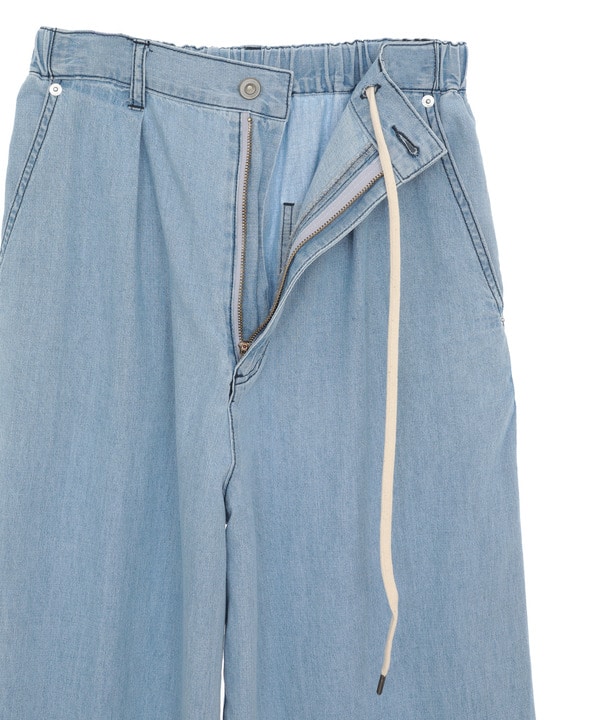 【WEB LIMITED】LIGHT DENIM WIDE PANTS 詳細画像 23
