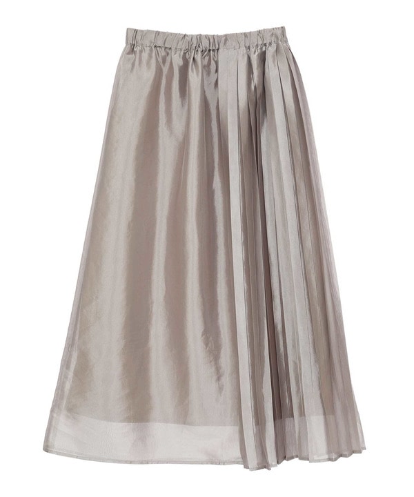 ASYMMETRY SHINY PLEATS SKIRT 詳細画像 10