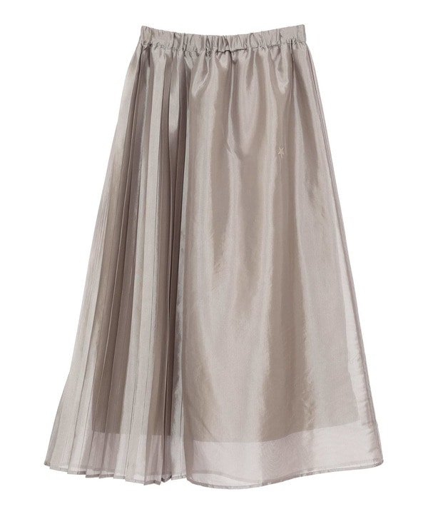 ASYMMETRY SHINY PLEATS SKIRT 詳細画像 9