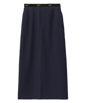 WAIST LOGO NARROW SKIRT