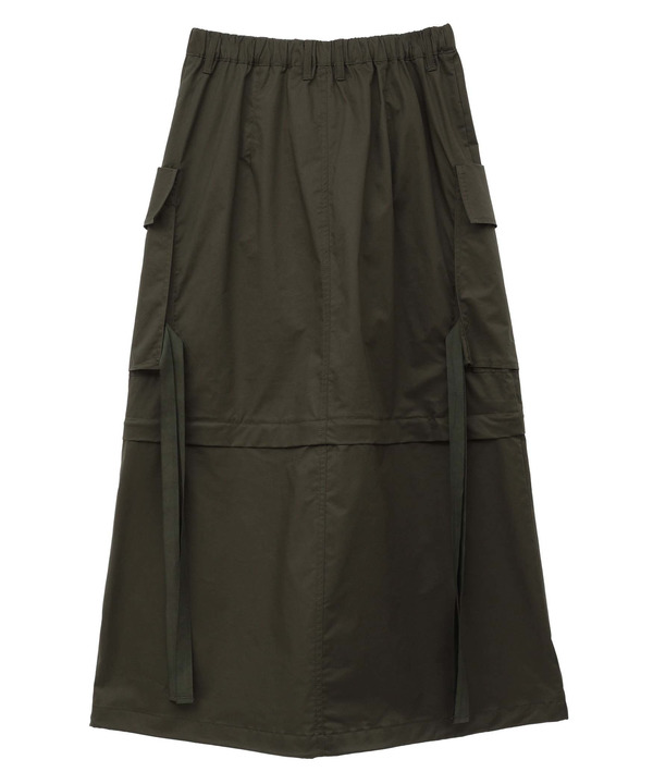 2WAY DETACHABLE MILITARY CARGO SKIRT 詳細画像 1