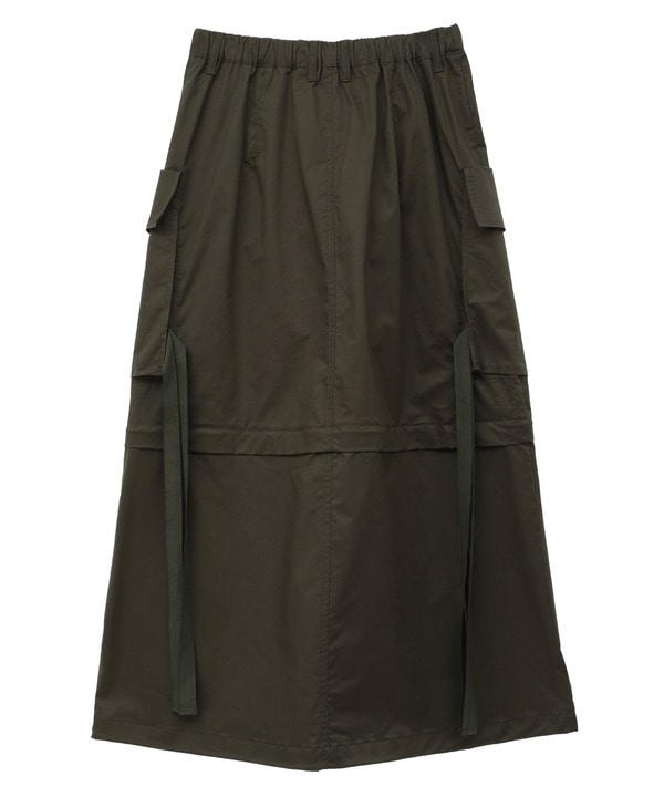 2WAY DETACHABLE MILITARY CARGO SKIRT 詳細画像 14