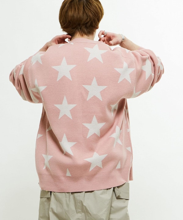 STAR★ JACQUARD KNIT CARDIGAN 詳細画像 11