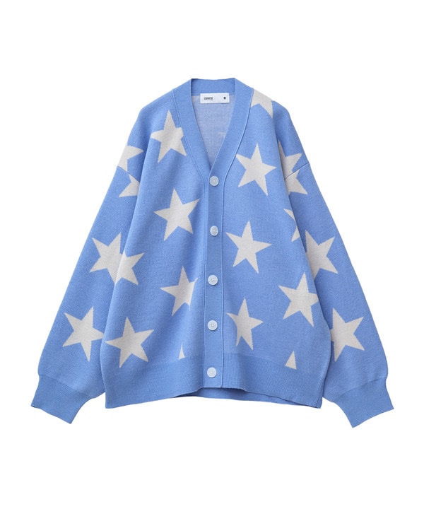 STAR★ JACQUARD KNIT CARDIGAN 詳細画像 5