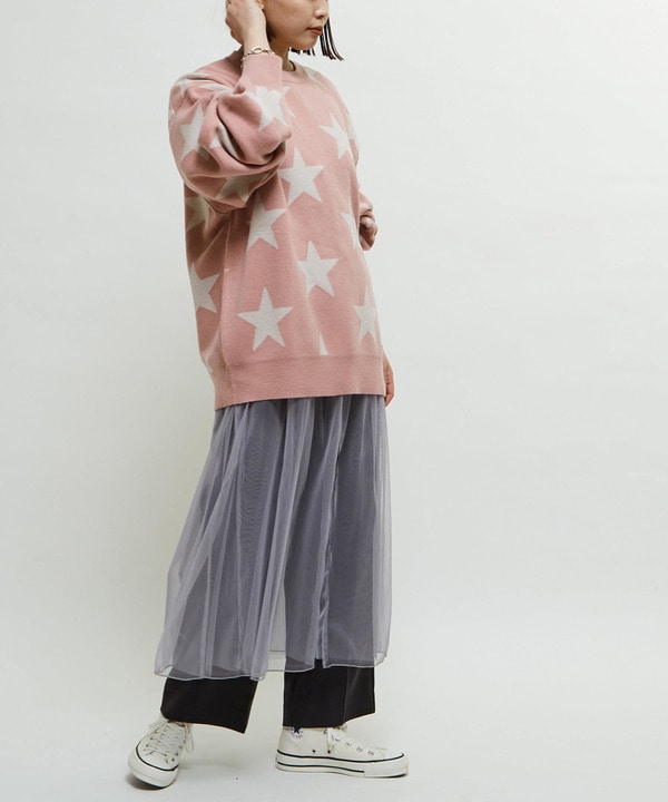 STAR★ JACQUARD PULLOVER KNIT 詳細画像 3