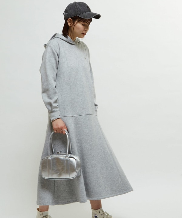 MERMAID FLARE HOODIE DRESS 詳細画像 2