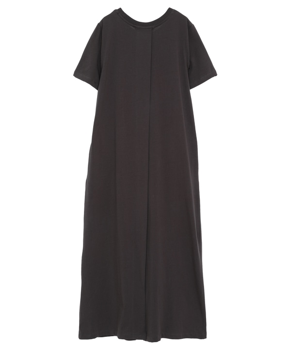 STRAIGHT PANEL SLIT DRESS 詳細画像 1
