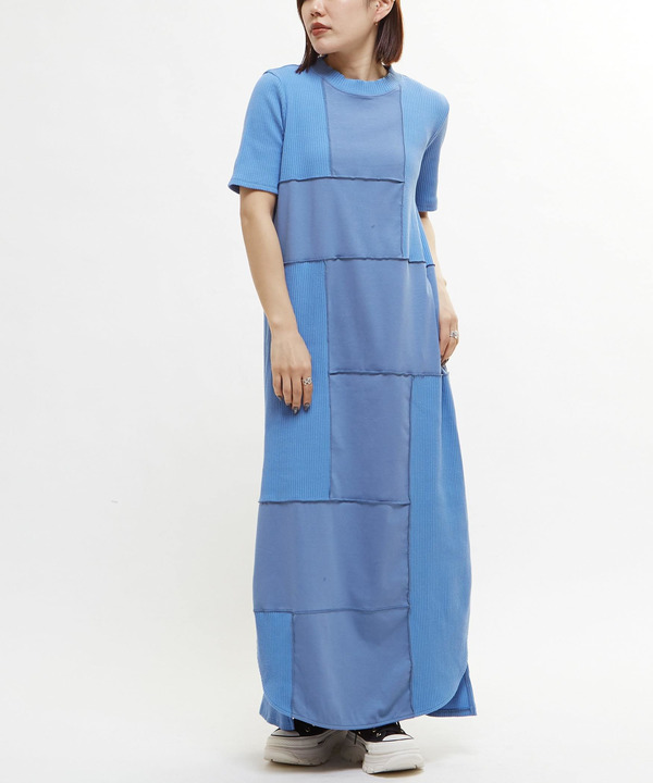 【HL】PATCHWORK RIB DRESS 詳細画像 12