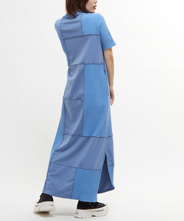 【HL】PATCHWORK RIB DRESS 詳細画像 15