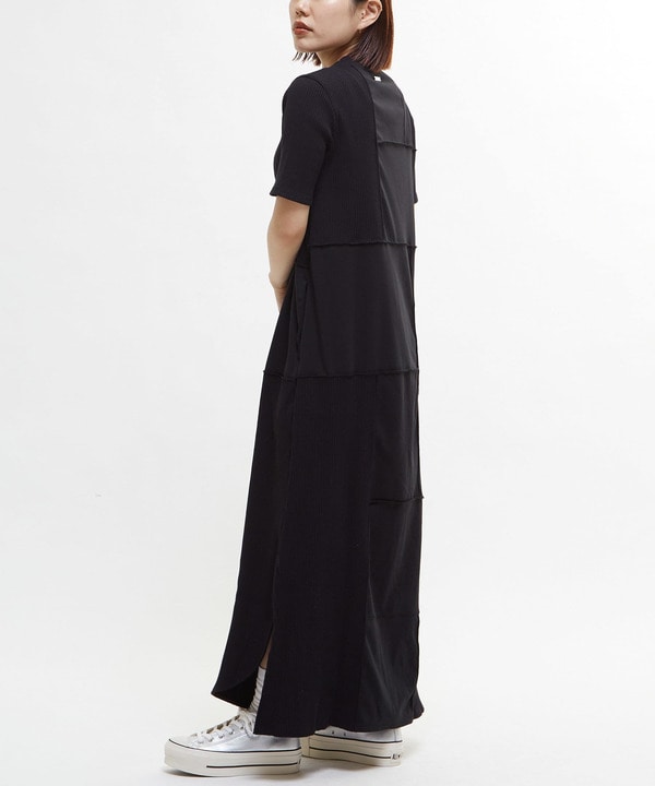 【HL】PATCHWORK RIB DRESS 詳細画像 6
