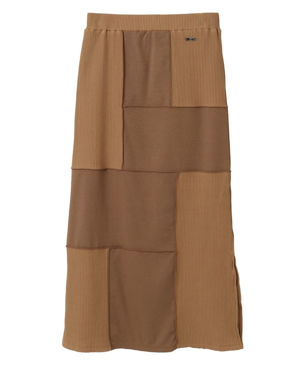 【HL】PATCHWORK RIB SKIRT 詳細画像 13