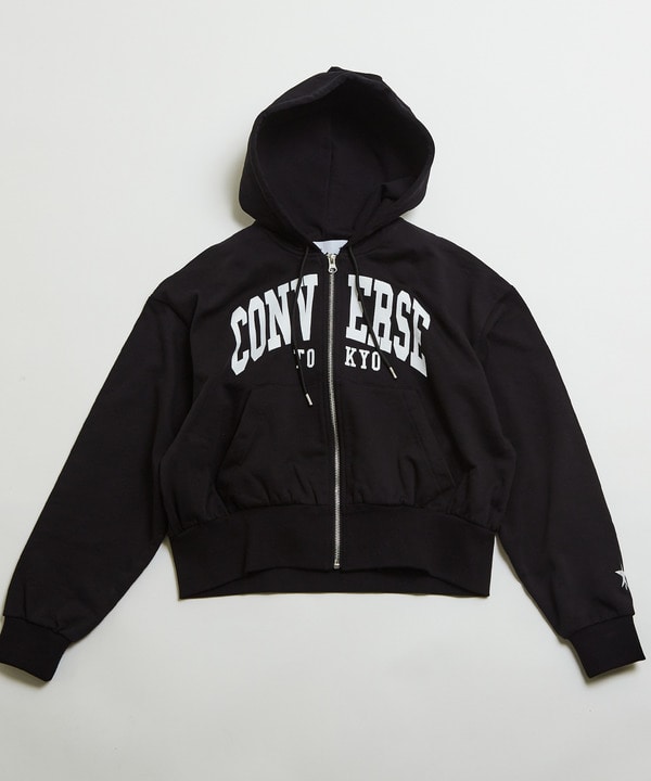 COLLEGE LOGO SHORT HOODIE 詳細画像 12