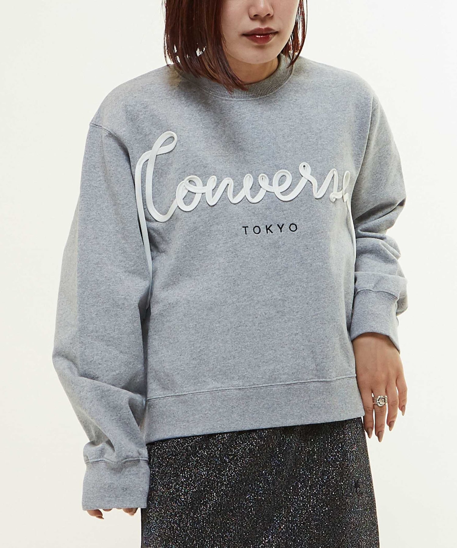 SPINDLE LOGO SWEAT｜CONVERSE TOKYO (コンバーストウキョウ) 公式オンラインストア