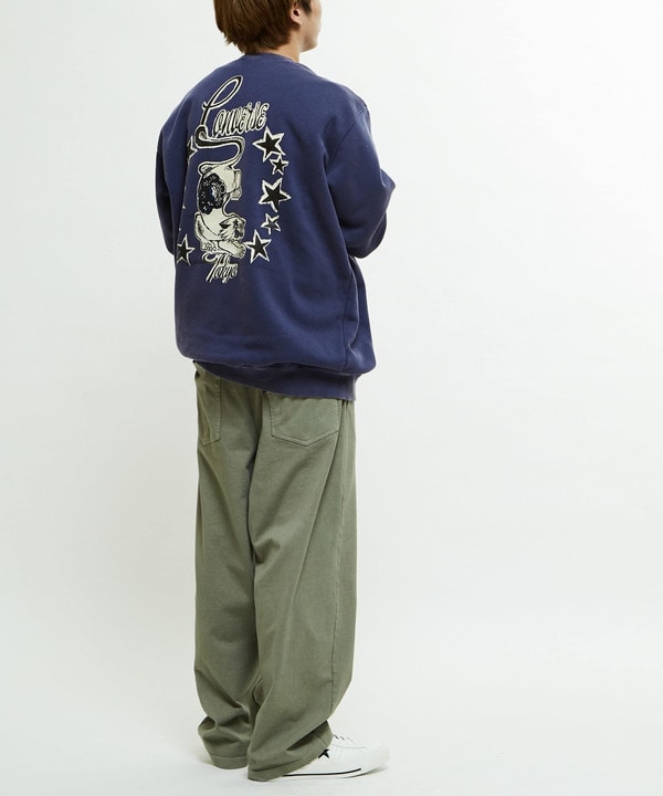 VINTAGE-LIKE PUMA BACK PRINT SWEAT 詳細画像 5