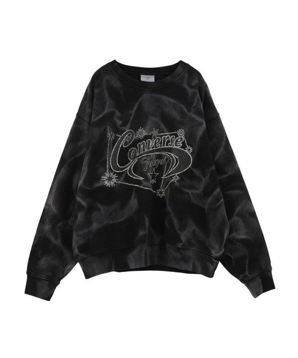 PIGMENT DYE CONSTELLATION PRINT SWEAT 詳細画像 ブラック 1