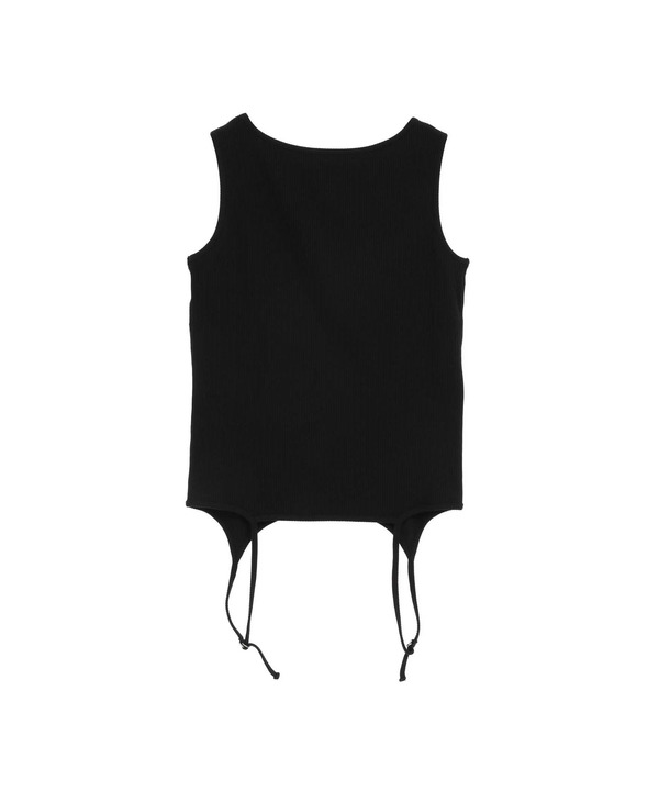 STAR★ ONEPOINT GARTER RIB TANK TOP 詳細画像 8