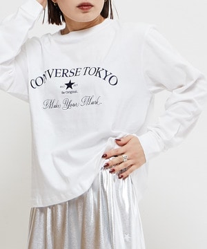 EMBROIDERY LOGO LONG SLEEVE TEE