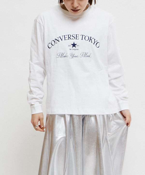 EMBROIDERY LOGO LONG SLEEVE TEE 詳細画像 2