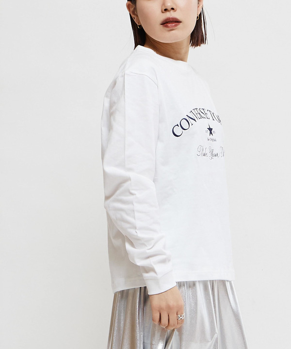 EMBROIDERY LOGO LONG SLEEVE TEE 詳細画像 3