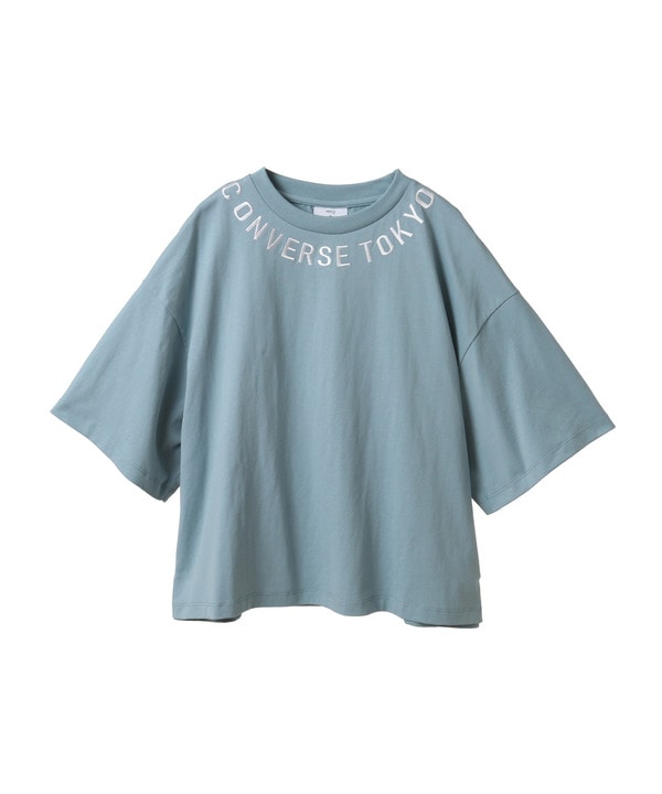 COLLAR LOGO TEE 詳細画像 ブルー 1