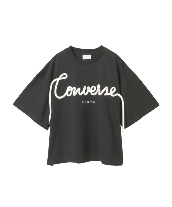 SPINDLE LOGO EMBROIDERY TEE 詳細画像 ブラック 1