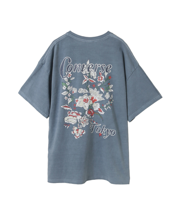 PIGMENT DYE FLOWER LOGO TEE 詳細画像 17