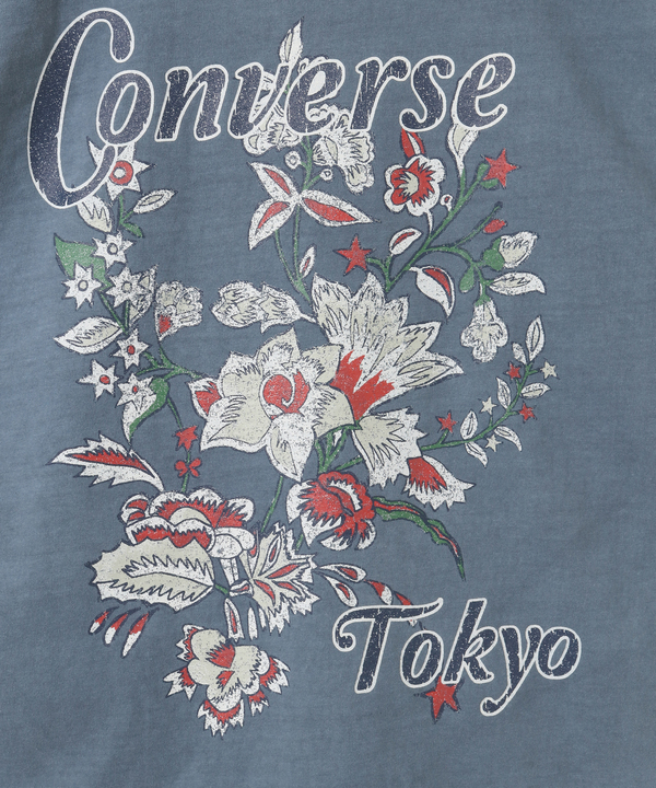 PIGMENT DYE FLOWER LOGO TEE 詳細画像 22
