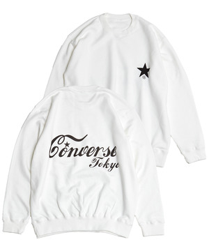 【WEB LIMITED】BACK LOGO★ PRINT SWEAT