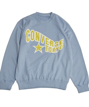 【WEB LIMITED】VINTAGE LIKE LOGO PRINT SWEAT