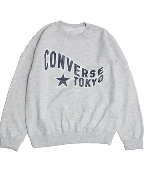 【WEB LIMITED】VINTAGE LIKE LOGO PRINT SWEAT