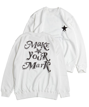 【WEB LIMITED】BACK LOGO★ PRINT SWEAT