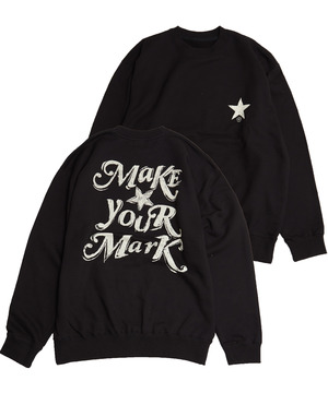 【WEB LIMITED】BACK LOGO★ PRINT SWEAT