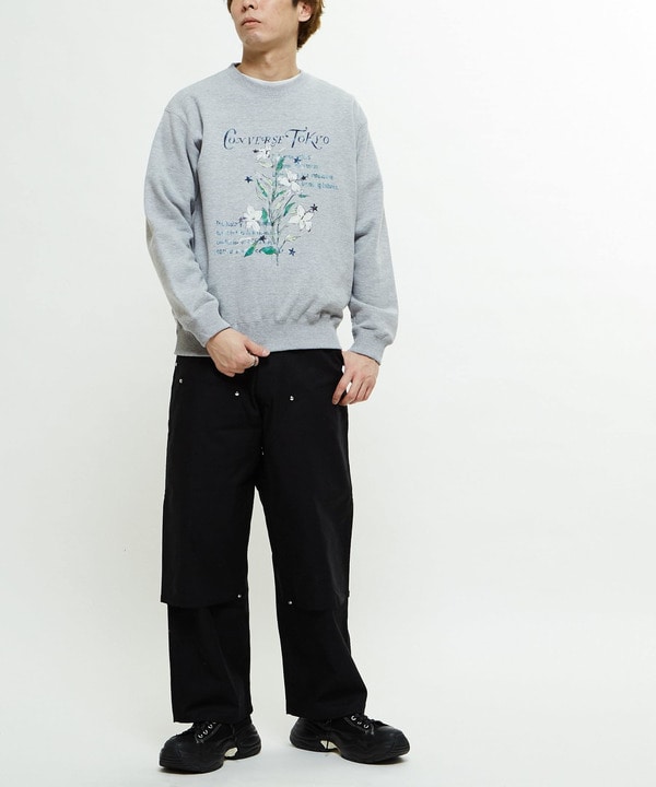 【WEB LIMITED】LILY FLOWER PRINT SWEAT 詳細画像 4