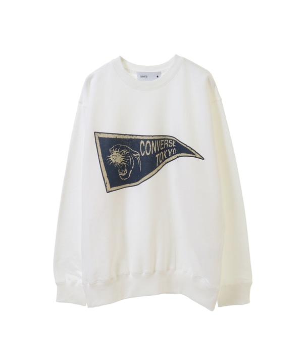 【WEB LIMITED】TIGER PENANT PRINT SWEAT 詳細画像 ホワイト 1