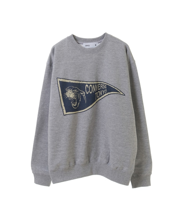 【WEB LIMITED】TIGER PENANT PRINT SWEAT 詳細画像 杢グレー 1