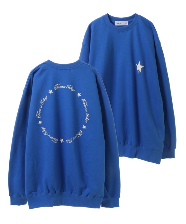 【WEB LIMITED】CIRCLE LOGO DESIGN SWEAT 詳細画像 ブルー 1