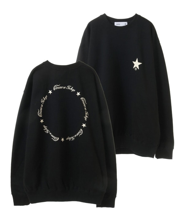 【WEB LIMITED】CIRCLE LOGO DESIGN SWEAT 詳細画像 ブラック 1