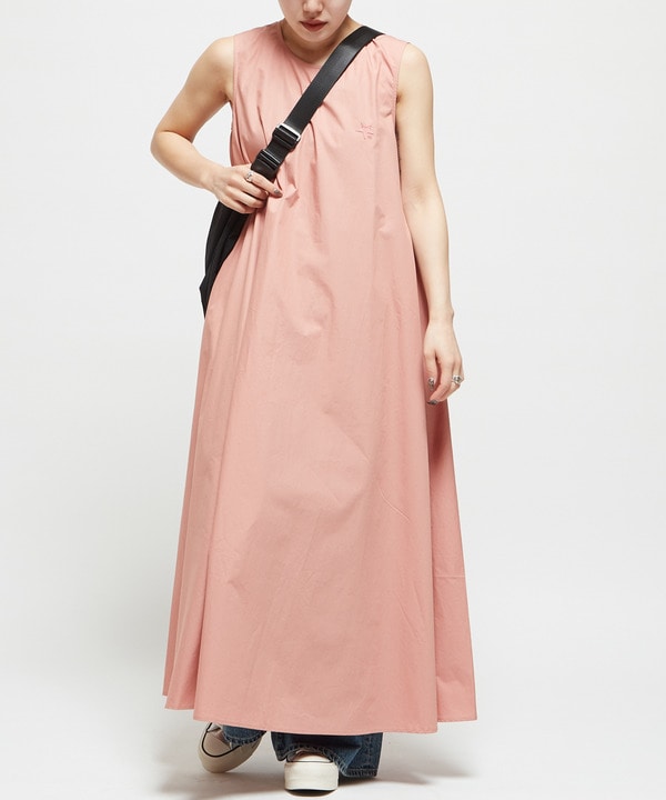 SLEEVELESS GATHERED VOLUME DRESS 詳細画像 2