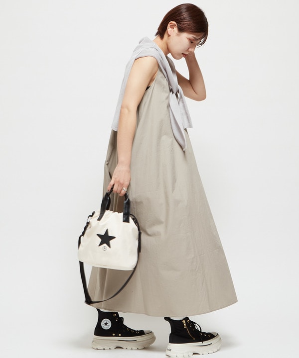SLEEVELESS GATHERED VOLUME DRESS 詳細画像 7