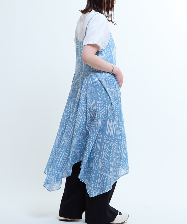 BLOCK PRINT CAMISOLE DRESS 詳細画像 3