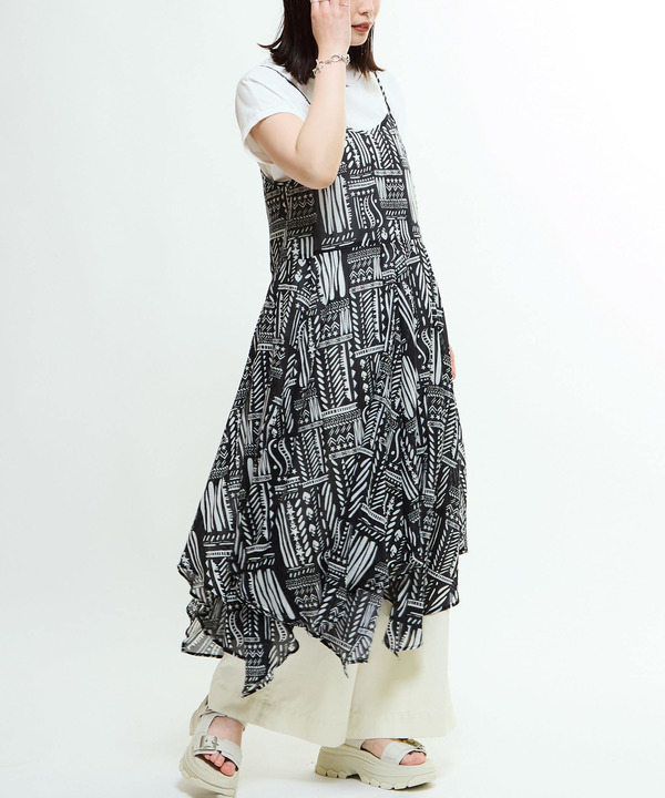 BLOCK PRINT CAMISOLE DRESS 詳細画像 5