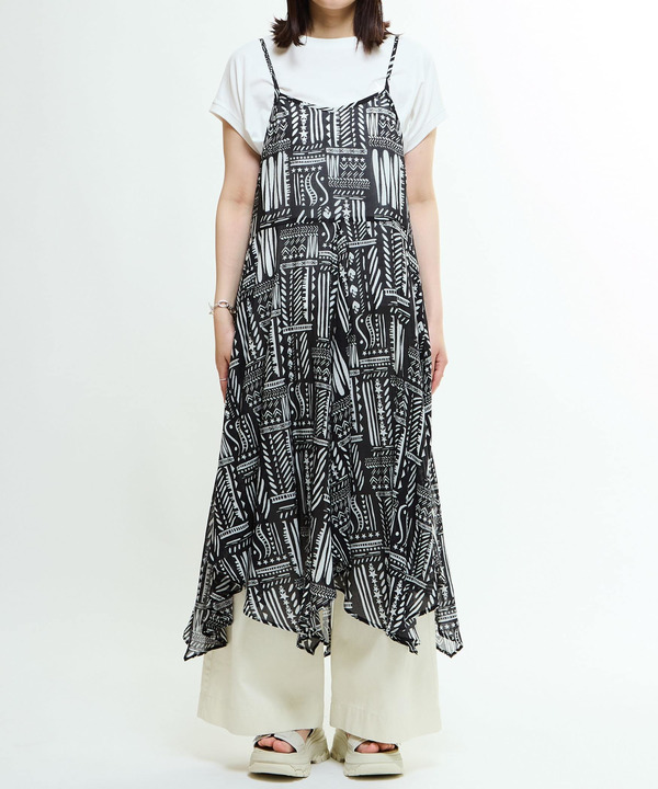 BLOCK PRINT CAMISOLE DRESS 詳細画像 7