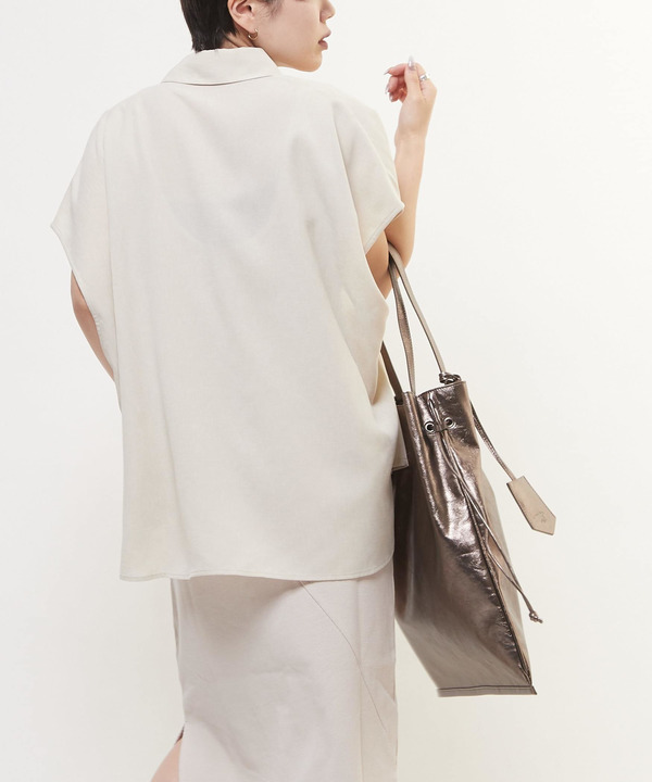 LINEN LIKE BOXY SHIRT 詳細画像 12